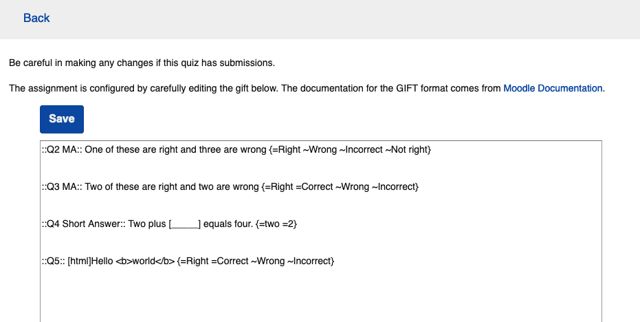 Quizzes screenshot 3